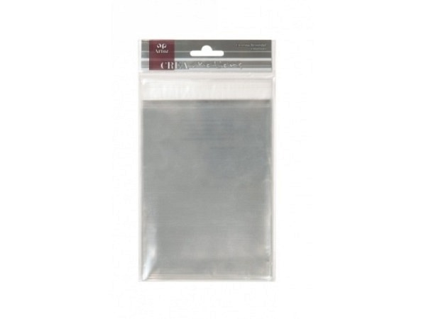 Flachbeutel Artoz mit Klebeverschluss B6 131x178mm 40Stk
