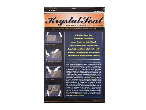 Flachbeutel HG Art Concepts Krystal Seal A2+ 25 Stk.