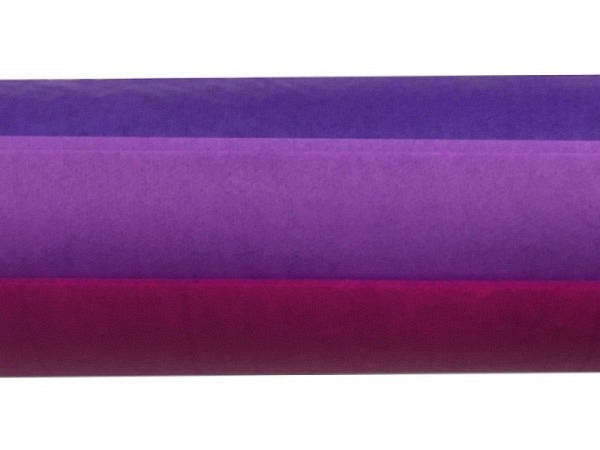 Seidenpapier Folia Farbstufen violett 3x2Bogen 50x70cm