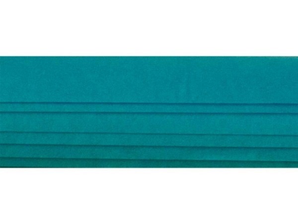 Seidenpapier Ursus gerollt 6 Bogen mittelblau Farbnr. 33