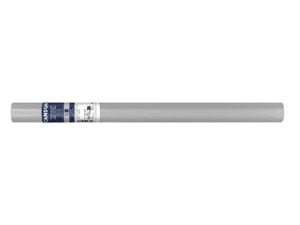 Seidenpapier Canson Silber 0,5x5m aufgerollt zur Rolle