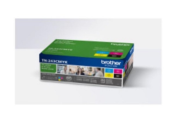 Toner Brother TN243CMYK, Multipack CMYK, HL-L3210CW 1000 Seiten