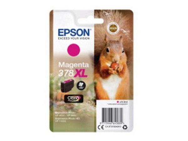 Toner EPSON T379340 378XL magenta, XP-8500/8505/15000, 830 Seiten