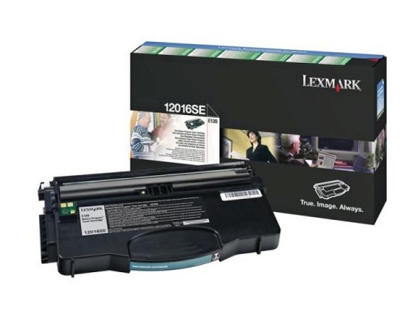 Toner Lexmark prebate schwarz 12016SE, E120n, 2000 Seiten