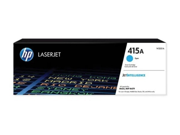 Toner HP 415A cyan, CLJ Pro M454/MFP M479, 2100 Seiten