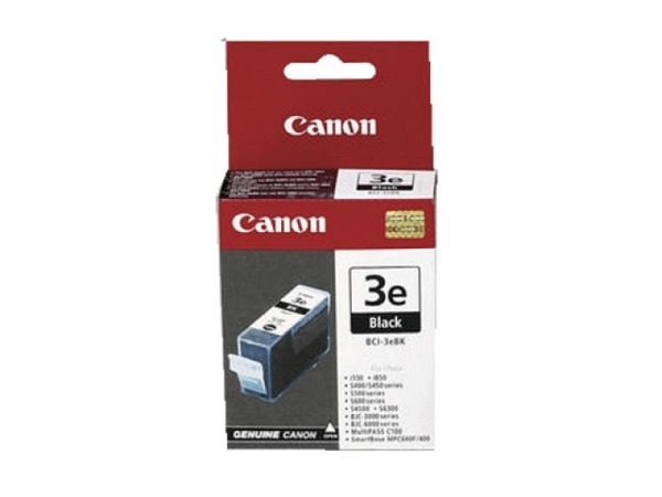 Druckerpatrone Canon BCI-3eBK schwarz Ersatz Patrone
