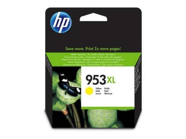 Druckerpatrone HP 953XL yellow, F6U16AE OfficeJet Pro 8710, 1600 Seiten
