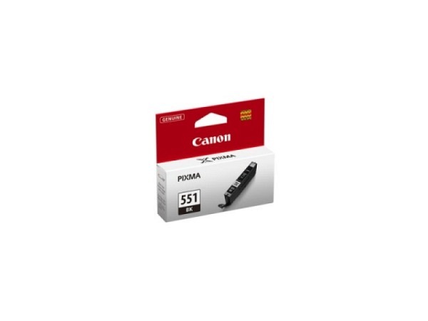 Druckerpatrone Canon CLI-551Bk schwarz für Pixma MG5450 7ml
