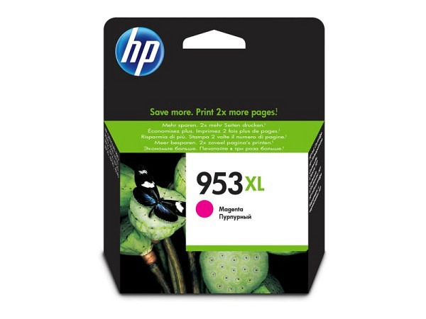 Druckerpatrone HP 953XL magenta, F6U16AE OfficeJet Pro 8710, 1600 Seiten