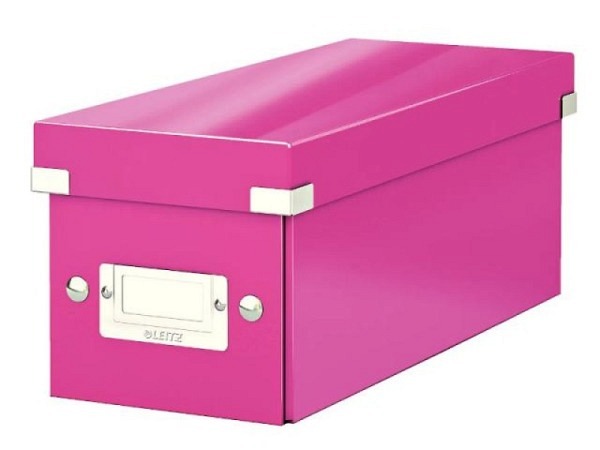 CD Ablage Box Leitz Wow Click & Store pink