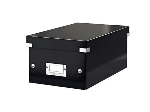 DVD Ablage Leitz Click & Store schwarz laminiertem Karton