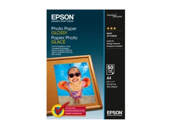 Papier Epson Fotopapier Premium Glossy Aa S042539 50Blatt 200g, für Inkjet