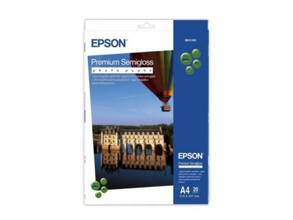 Papier Epson Fotopapier Semigloss A4 20 Blatt