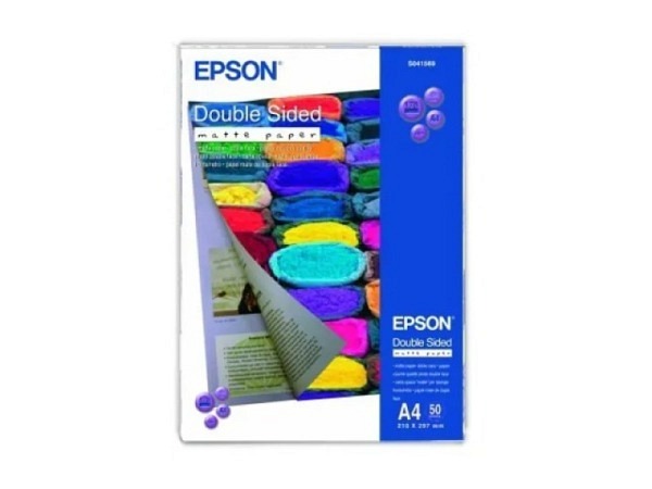 Papier Epson Inkjet Matte Paper DoubleSided A4 178g, 50Blatt, Originalnr. SO41569