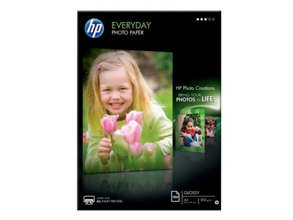 Papier HP Fotopapier Everyday glossy A4 200g