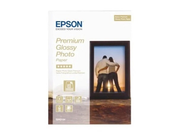 Papier Epson Fotopapier Premium Glossy 13x18cm S042154 30Blatt 255g, für Inkjet