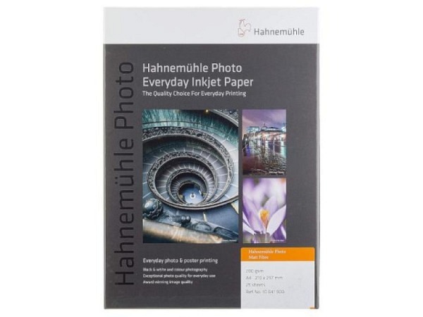 Papier Hahnemühle Photo Matt Fibre 200g/qm A4 25 Blatt