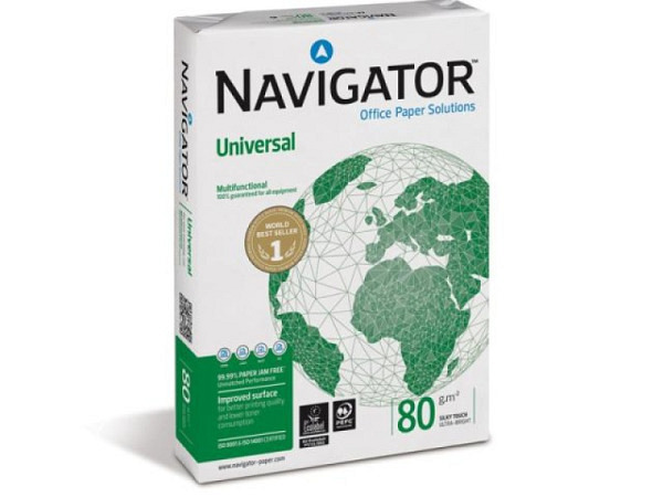 Papier Navigator Universal-Papier 80g/qm weiss A4