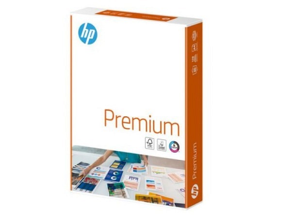 Papier HP Premium A4 80g/qm 500Blatt hochweiss alterungsbeständig, ungestrichen, für Kopierer, Laser, Fax, Inkjet
