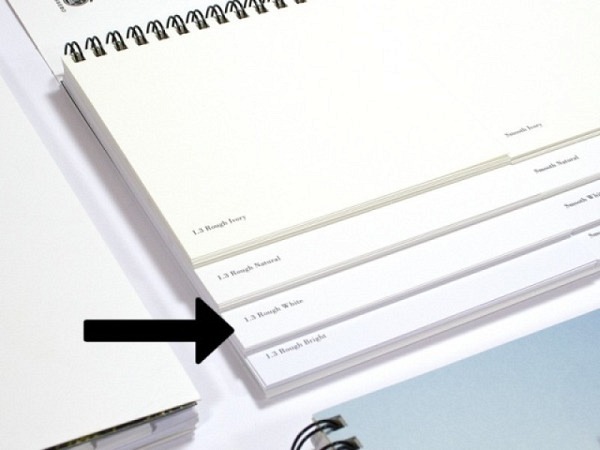 Papier Lessebo Rough 1.3 White A4 90g/qm 