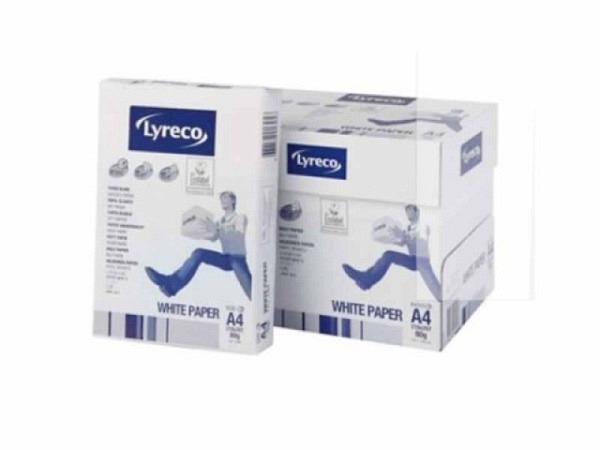 Papier Lyreco 80g/qm A4 weiss 5x500 Blatt 