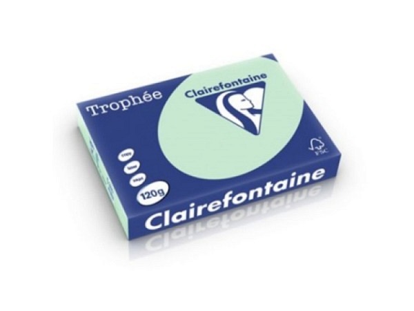 Papier Clairefontaine Trophee 1216 A4 120g/qm, hellgrün