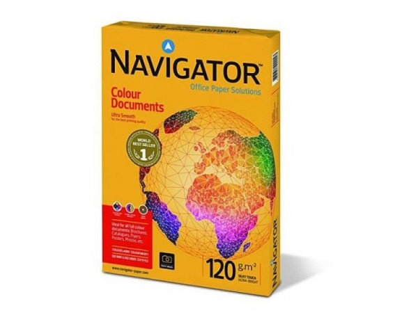 Papier Navigator Colour Documents 120g/qm 250 Blatt weiss A4
