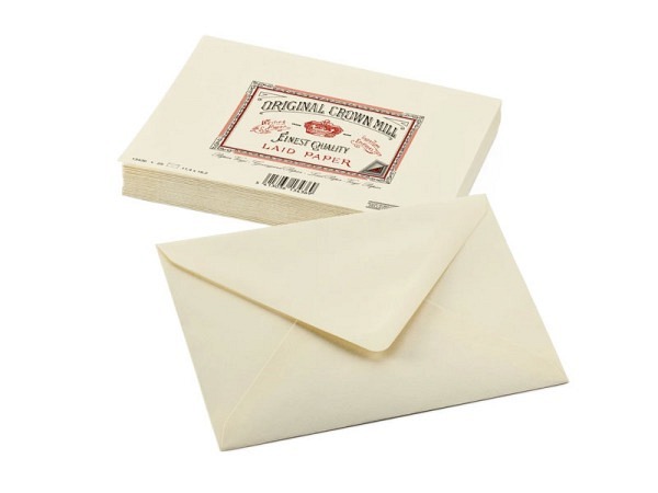 Karten Original Crown Mill Classicline creme 