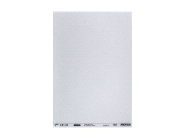 Transparentpapier Artoz Herzen weiss 