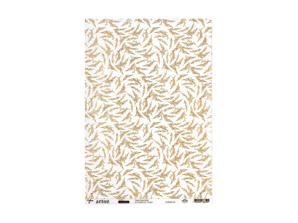 Transparentpapier Artoz Creamotion 21x30cm Floral Winter