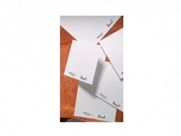 Einlageblatt Artoz weiss quadratisch doppelt 50 Stk.