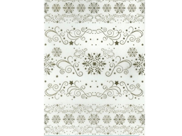 Transparentpapier Artoz Creamotion Sterne Ornament Gold