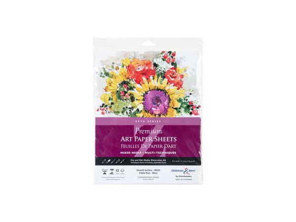 Aquarellpapier Stillman & Birn Zeta 20,3x25,3cm Hochformat