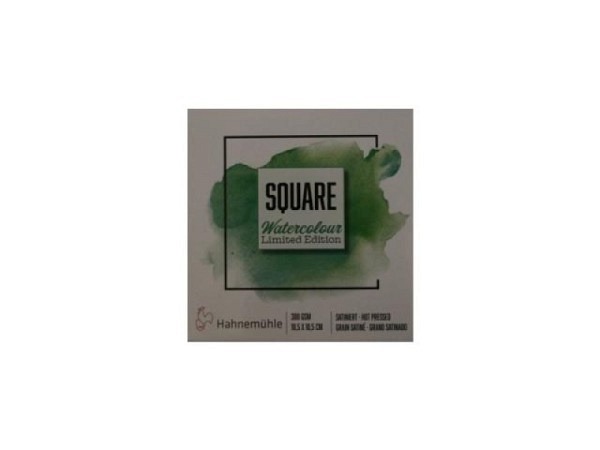Aquarellblock Hahnemühle Square Watercolour 300g/qm 10,5x10,5cm