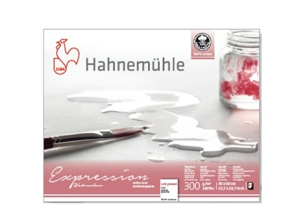 Aquarellblock Hahnemühle Expression Watercolour 300g/qm 30x40cm