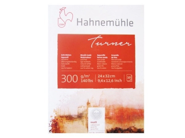 Aquarellblock Hahnemühle William Turner 36x48cm 10Blatt 300g