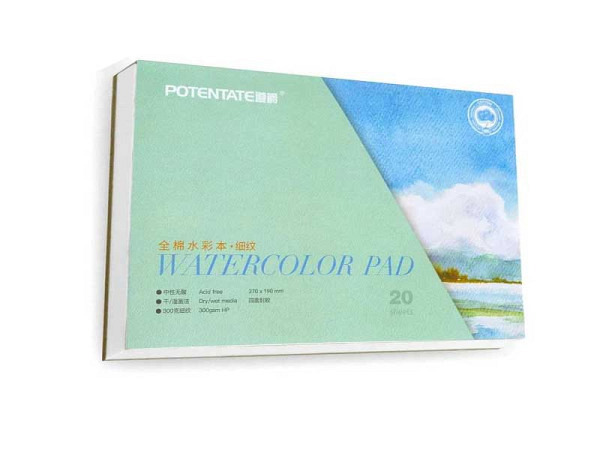 Aquarellblock Potentate Watercolor Pad 13,5x19cm