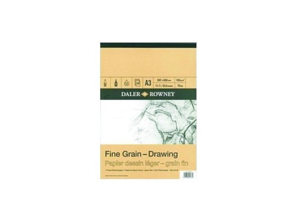 Zeichenblock Daler-Rowney Fine Grain Cartridge A4