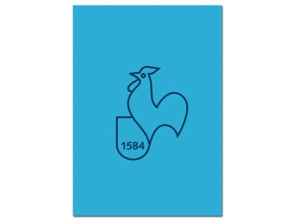 Zeichenblock Hahnemühle blauer Umschlag mit Hahn 190g/qm A5
