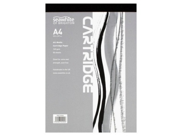 Zeichenblock Seawhite Cartridge 140g/qm A4 50 Blatt 