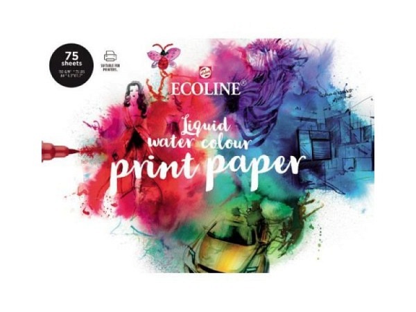 Zeichenpapier Talens Ecoline Print Paper 160g/qm A4 