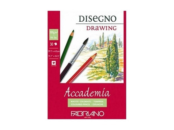 Zeichenblock Fabriano Accademia Disegno A3 