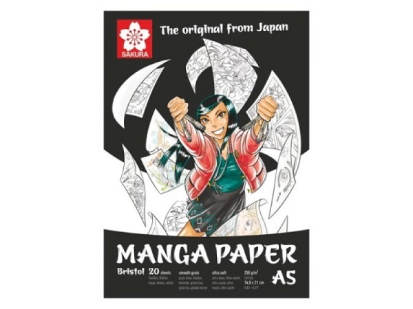 Zeichenblock Sakura Manga Paper A5