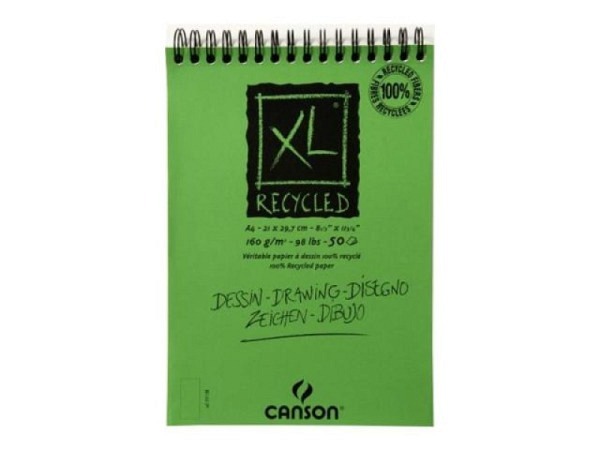Zeichenblock Canson Recycled XL A4 50 Blatt
