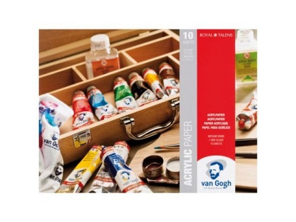 Acrylblock Talens VanGogh 30x40cm, 370g/qm