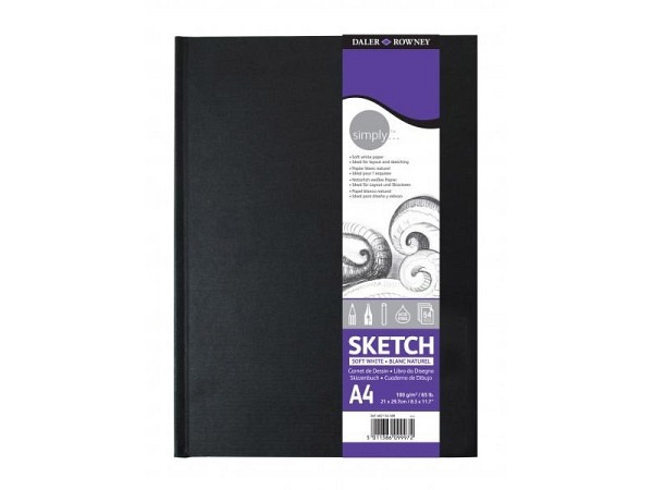 Skizzenbuch Daler-Rowney Simply gebunden A4