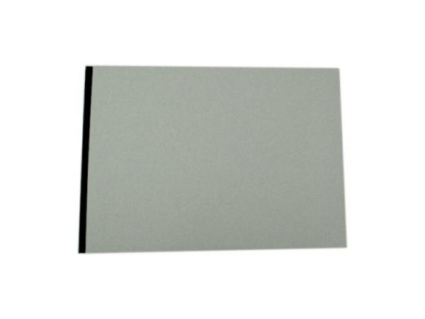 Skizzenbuch KP Graukarton gebunden A4quer 72Blatt 100g/qm