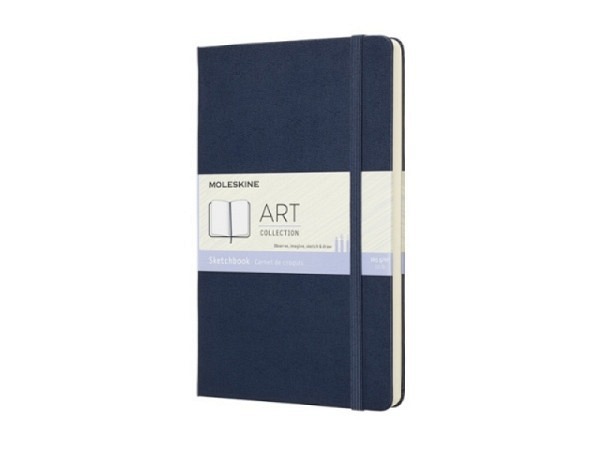 Skizzenbuch Moleskine Art Collection Sketch Large A5 saphir blanko