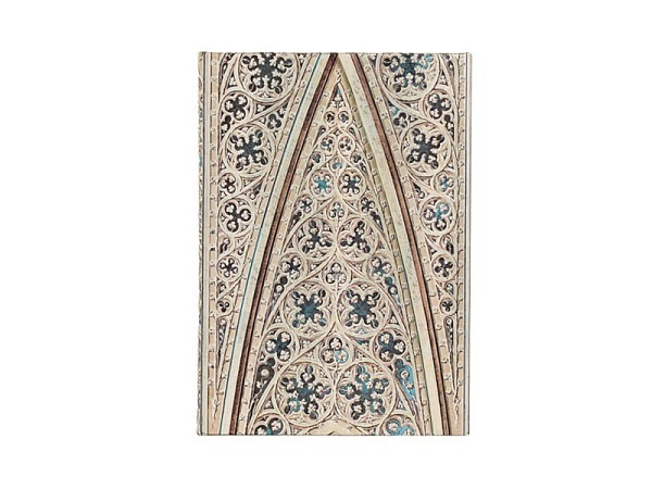 Skizzenbuch Paperblanks Mailänder Dom Kollektion, Gewölbe des Mailänder Doms, Midi 13x18cm, blanko