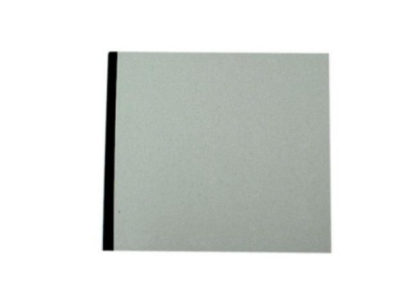 Skizzenbuch KP Graukarton gebunden 43x32cm, 72Blatt 100g/qm